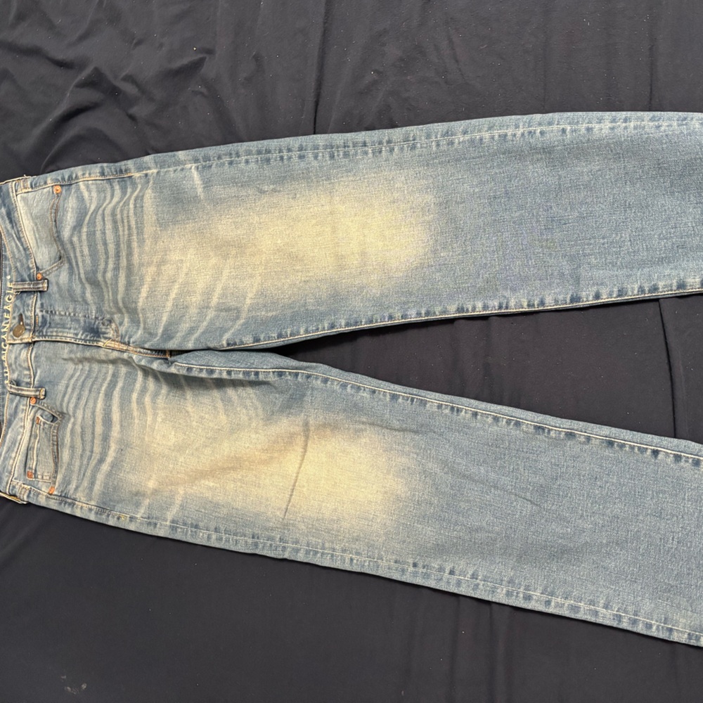 American eagle denim straight cut jeans